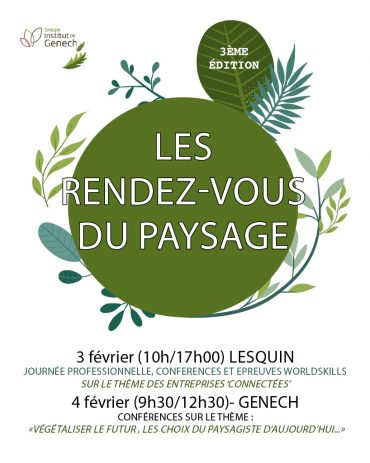 Les rendez-vous du Paysage 2026