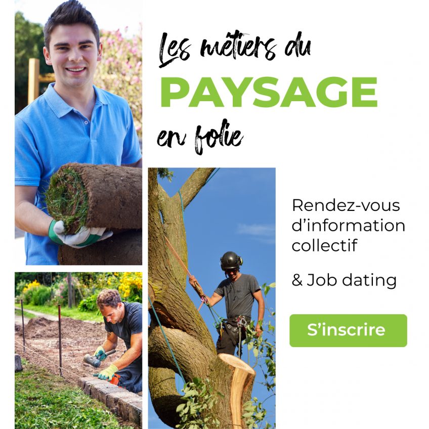 Job dating – Métiers du Paysage – 12 avril