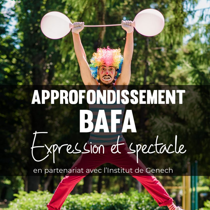 Approfondissement BAFA : Expression et spectacle